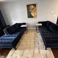 Velvet Chaise