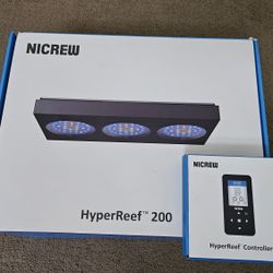 NICREW HyperReef 200 Gen 2 + HyperReef Controller 