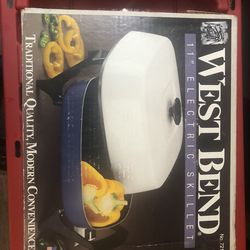 Vintage West Bend Electric Fry Pan