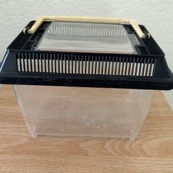 Small Pet Carrier 7”Wx4,5”Dx5”H; Not Any Damage Much