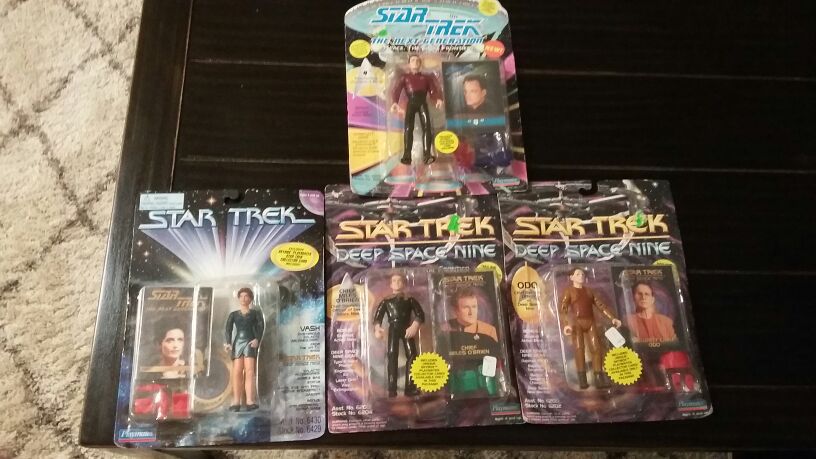 Star Trek toys. Unopened.