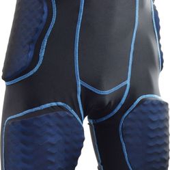 Sports Unlimited Youth size S 5 Pad Integrated Football Girdle 2.0, New