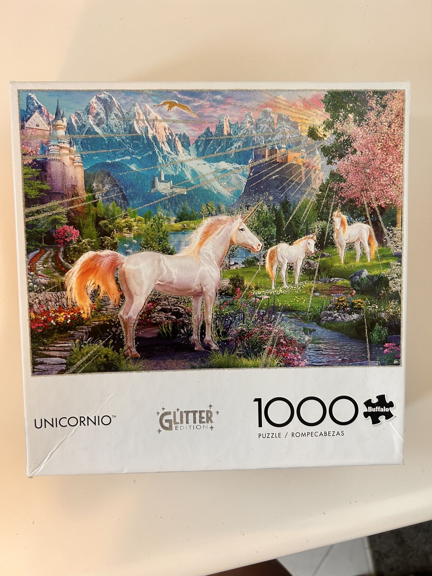 Buffalo Games Unicornio (glitter Edition) - 1000 Piece Puzzle