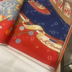 Hermès 90cm silk twill scarf