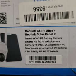 Reolink Go PT Ultra + Reolink solar panel2