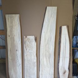 Maple Lumber - Live Edge