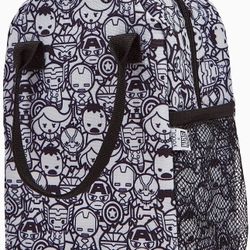 Yoobi x Marvel Avengers Insulated Lunch Bag – Kids Lunch Bag w/Side Mesh Pocket