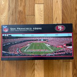 San Francisco 49ers NFL 1000-Piece Panoramic Puzzle - Masterpieces READ
