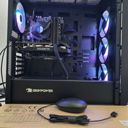 Gaming pc intel i7-6700, gtx 1660 super, 16 gb ram, ssd, hdd, wifi, keyboard and mouse 