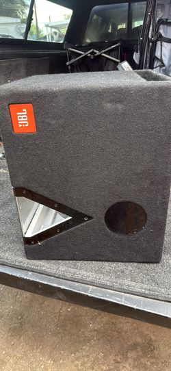 JBL Subwoofer in Bandpass Enclosure