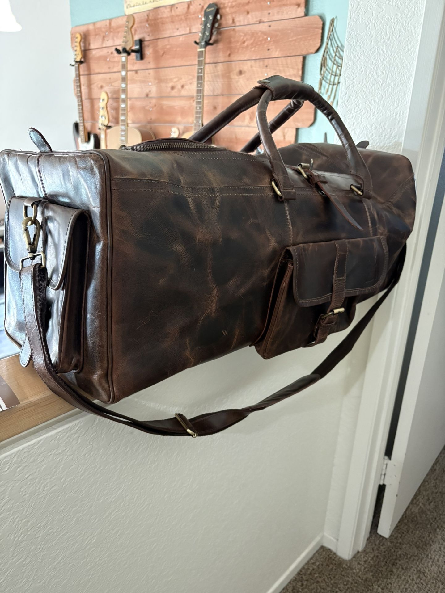 The Leather Farm Duffel Bag