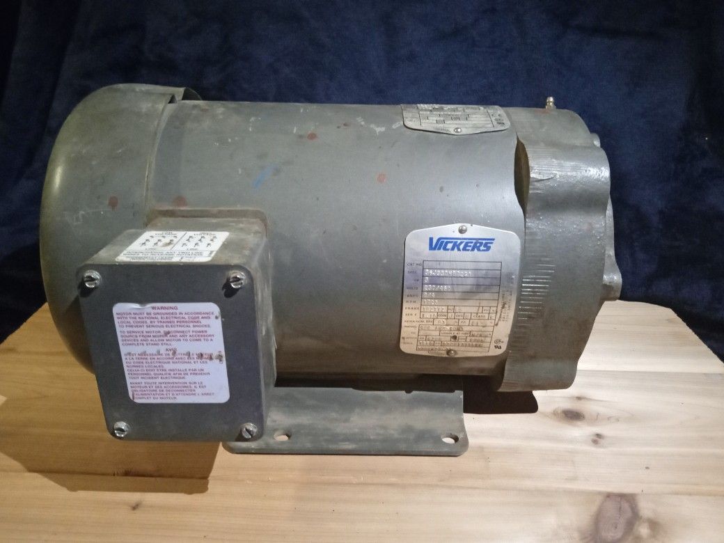 Vickers (contact info removed)-37 Industrial Motor