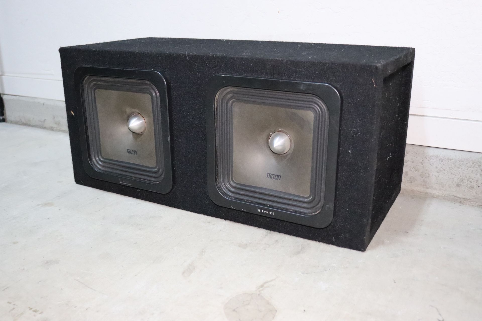 Two 10” Hifonics Subwoofers