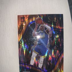 Moses Moody Courtside Orange flash Rookie Prizm
