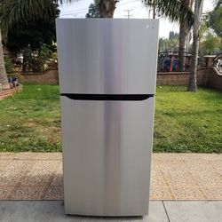 LG Refrigerator Stainless Steel 20cu Ft 30x33x66🚨👍3 MONTHS WARRANTY
