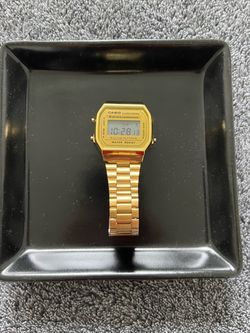 Casio Gold Digital Retro Watch