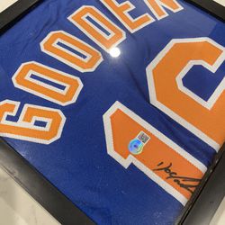 Doc Gooden Autographed & Framed Jersey [Beckett Authenticated] 