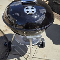 Weber Kettle Barbecue With Cover