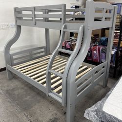 BRAND NEW Twin Over Full Wood Bunk Bed