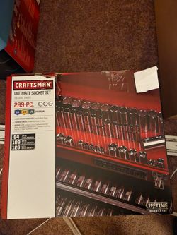 299 pcs Sockets Craftsman