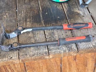 Crescent 18"  indexing flat pry bars