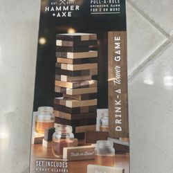 Hammer +Tower 54 Wooden Blocks