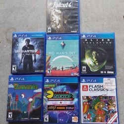 7 Playstation  4 Games Ex Cond