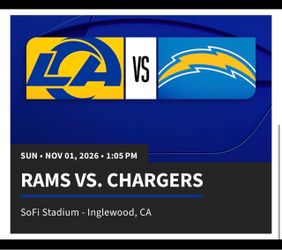 Rams vs chargers