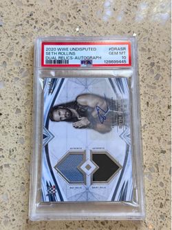 WWE Seth Rollins and Shawn Michaels autograph