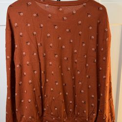 Cat & Jack Size XXL 16/18 Youth Long Sleeve Top