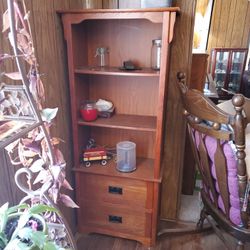 3 Bookshelves With Drawers