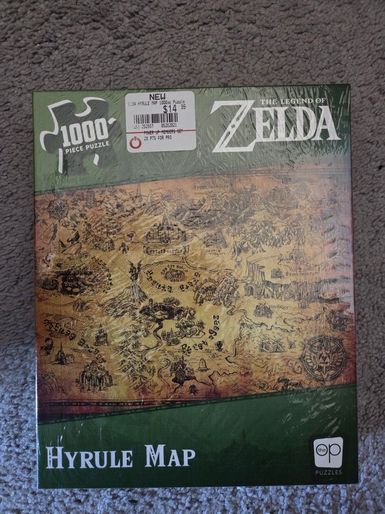 Puzzle Zelda Map