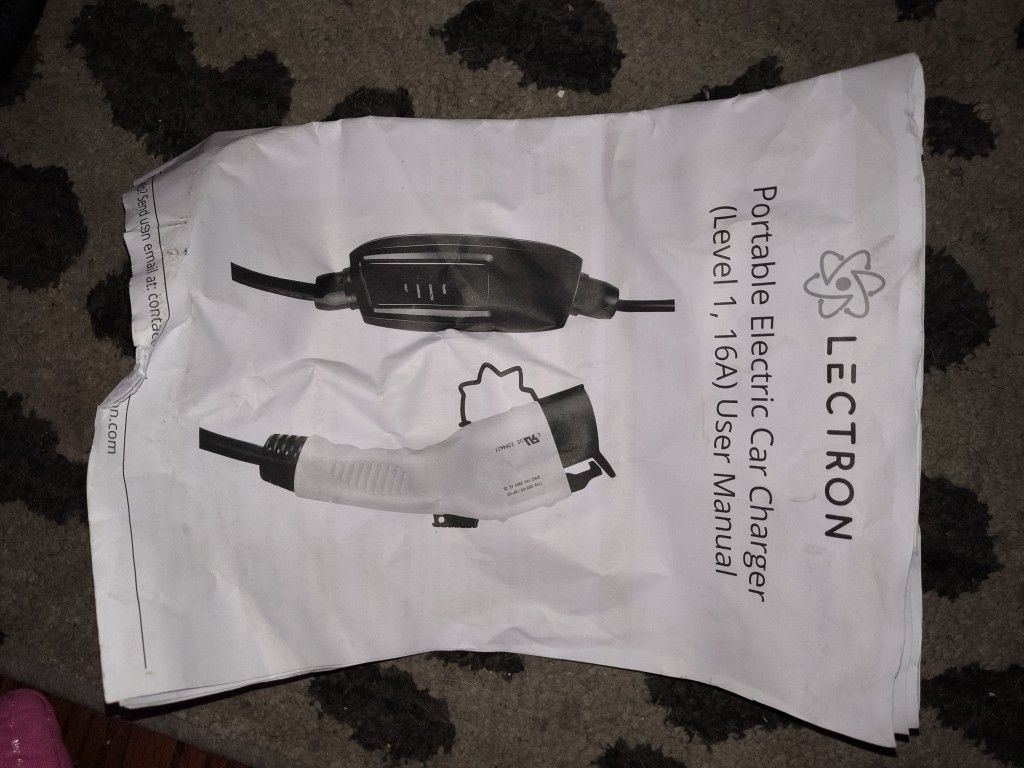 Electric Car Charging Cord