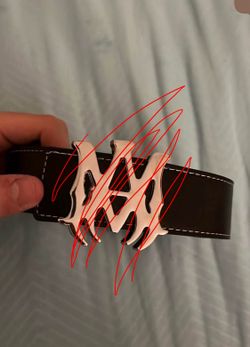 Black luxury belt
