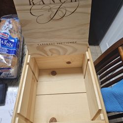 Wine Crate In Perfect Condition 