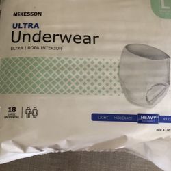 McKesson Ultra Underwear