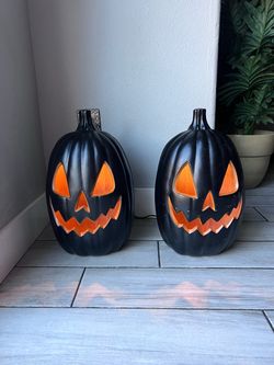 Halloween Pumpkins-set of 2