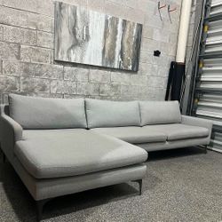 Light Gray Modern Sectional 