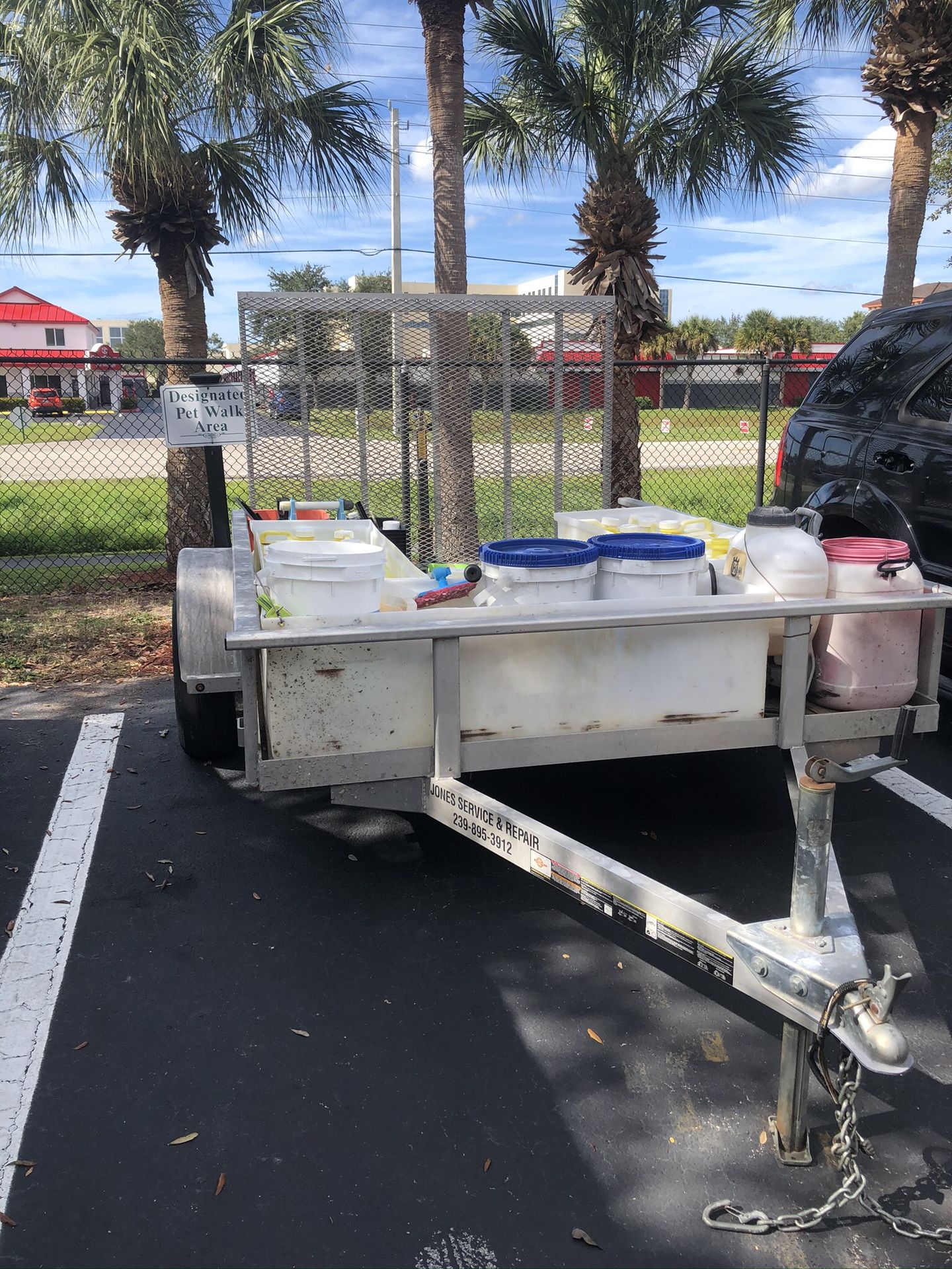 6x8 Aluminum Utility trailer