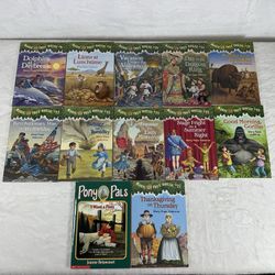 10 Magic Tree House lot of paperback books Mary Pope Osborne  Kids chapter- GOOD