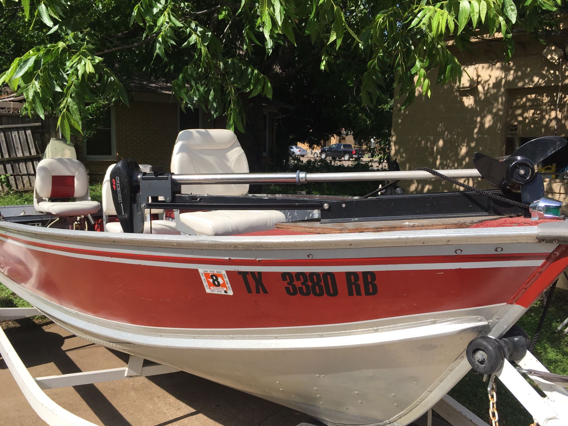 1994 Lund 16ft Aluminum Boat With 25hp Suzuki Oil Injected Runs Great For Sale In Arlington Tx