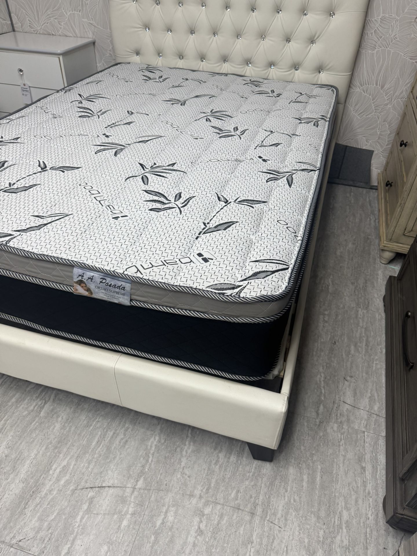 Full Size Mattress And Box Spring!