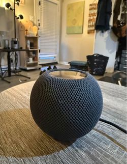 Like New Apple Space Gray HomePod Mini Smart Speaker