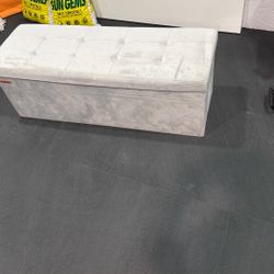 Grey Ottoman 
