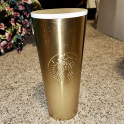 Starbucks Gold Winter Holiday 2019 Tumbler