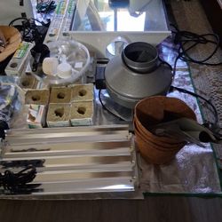 Grow Tent And  Pumps .fan.lights.