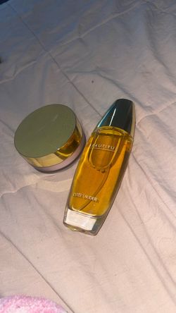 Estee Lauder perfume and powder