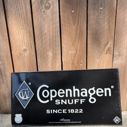 Copenhagen Tobacco Metal Sign for Sale in Tracy, CA