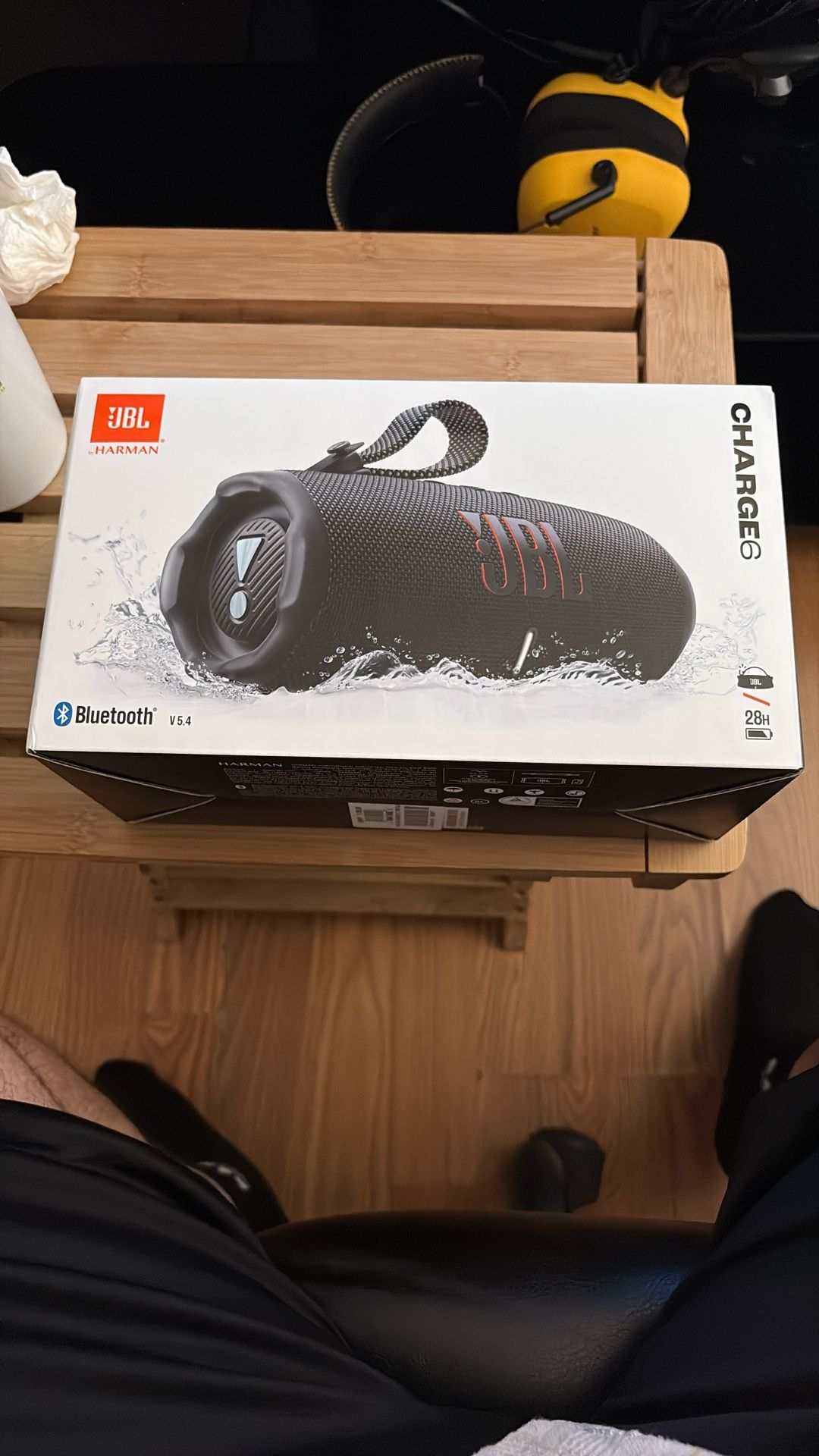 JBL Harman Portable Bluetooth Speaker, WaterProof And DustProof. USB C Required