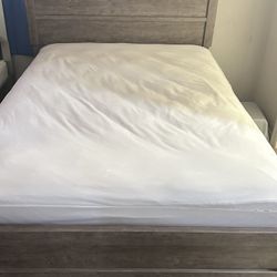 2 Bed Frames: 1 queen, 1 full. Mattress not included